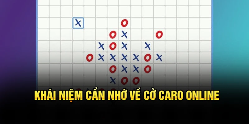 Khái niệm cần nhớ về cờ caro online